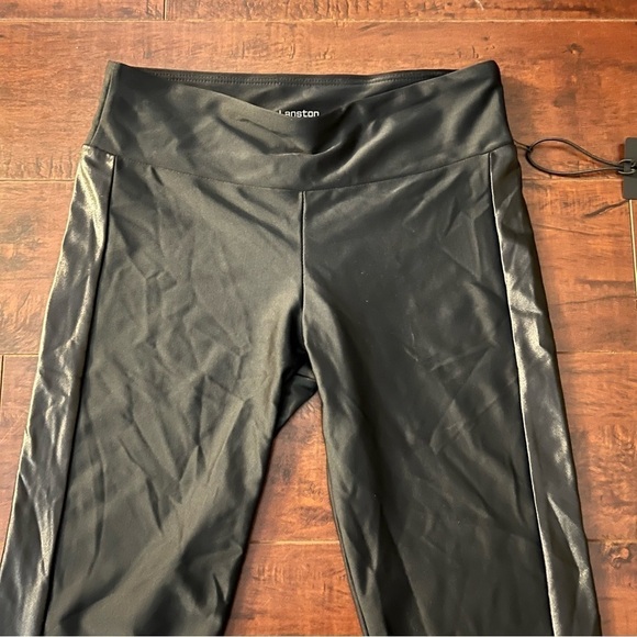 LANSTON SPORT Revolve Color Block Panel Leggings Black Size Small - Picture 4 of 11